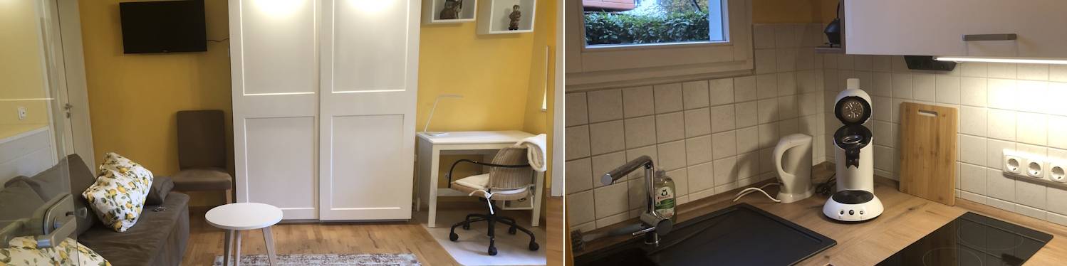 <h1>Wohnung LEMONCELLO</h1>
Schöne helle Wohnung in einem historisch alten Stilhaus - ruhig aber zentrumsnah gelegen.